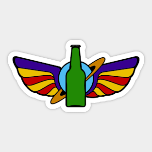 Buzz Lightbeer Badge Sticker